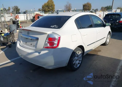 2012 Nissan Sentra 2.0 S z USA, uszkodzony, nr VIN 3N1AB6APXCL760718